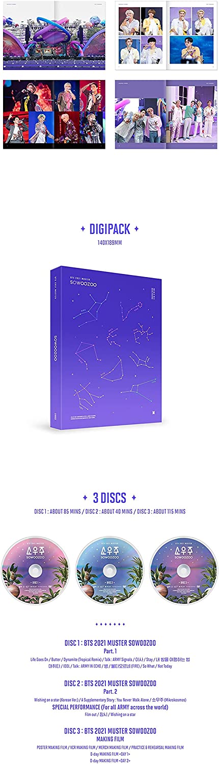 BTS - 2021 MUSTER SOWOOZOO [Blu-Ray] - HALLYUSUPERSTORE