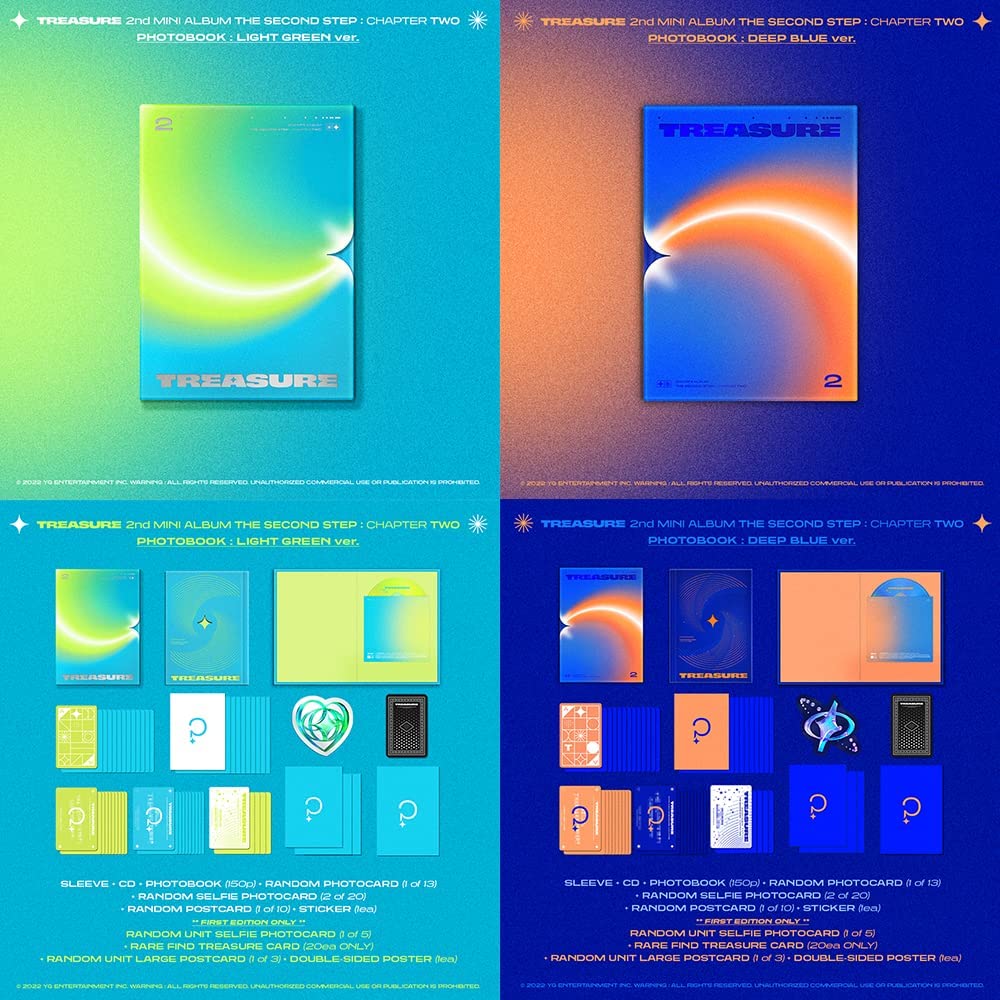 Treasure - 2nd MINI ALBUM 