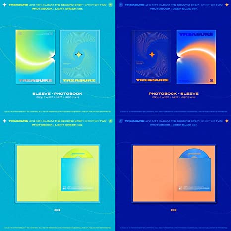 Treasure - 2nd MINI ALBUM "THE SECOND STEP : CHAPTER TWO" (PhotoBook Ver.) [Random] - HALLYUSUPERSTORE