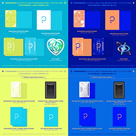 Treasure - 2nd MINI ALBUM "THE SECOND STEP : CHAPTER TWO" (PhotoBook Ver.) [Random] - HALLYUSUPERSTORE