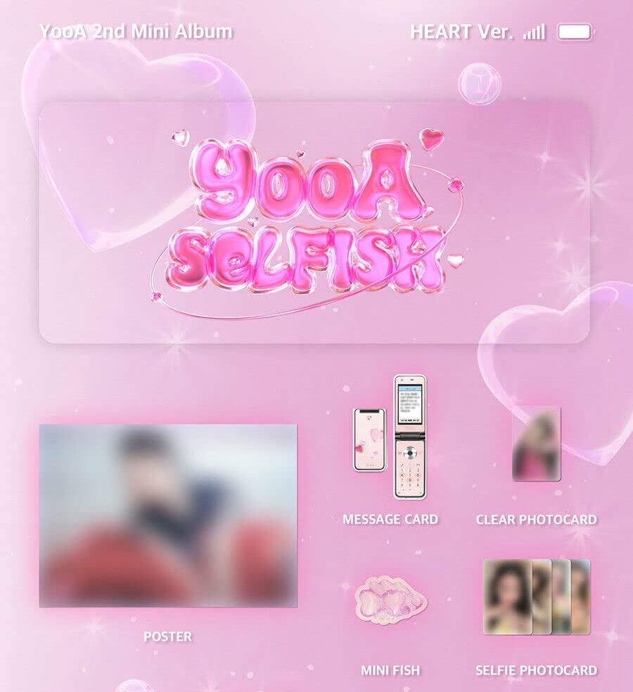 YooA - 2nd Mini Album "Selfish" (Random) - HALLYUSUPERSTORE