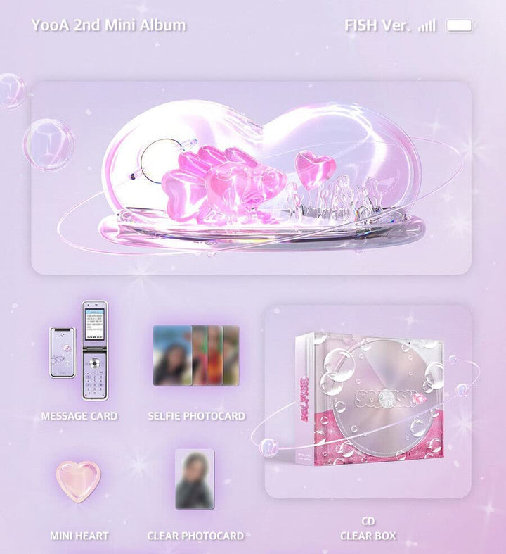 YooA - 2nd Mini Album "Selfish" (Random) - HALLYUSUPERSTORE